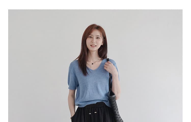 지금 임산부 여름 프릴 꽃밭 바지 얇은 스타일 속도 건조한 루즈핏 슬림해 보이는 작은 키 밴딩 9 포인트 캐주얼 바지 상세 이미지 26