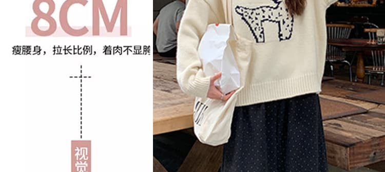 지금 huo 임산부 새로운 가을 겨울 고급 센스 착용 가져 가라. 두꺼운 없음 흔적 허리 디자인 9 포인트 도트 무늬 레이스 바지 다용도 상세 이미지 11