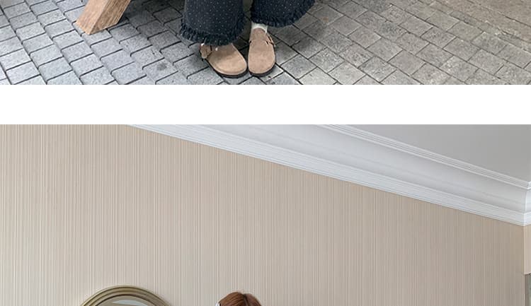지금 huo 임산부 새로운 가을 겨울 고급 센스 착용 가져 가라. 두꺼운 없음 흔적 허리 디자인 9 포인트 도트 무늬 레이스 바지 다용도 상세 이미지 37