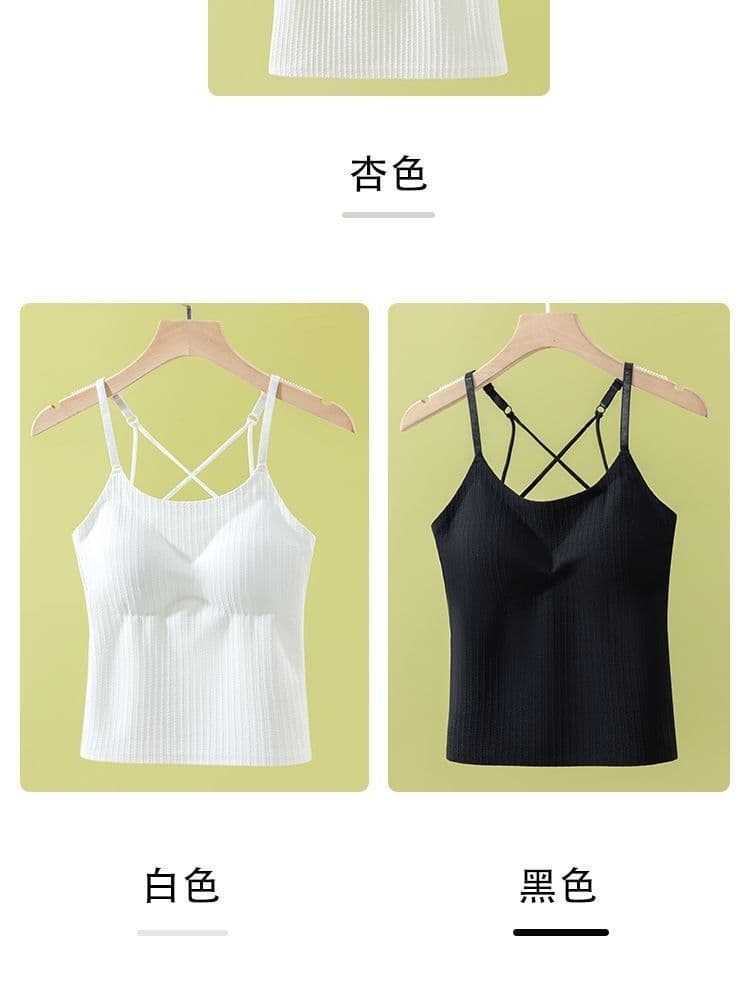 단색 캐미솔 인사이드 가져 가라. 외출용 여름 롱 코트 표지 배 몸매 가꾸기 다용도 만나는 맨위 상세 이미지 18
