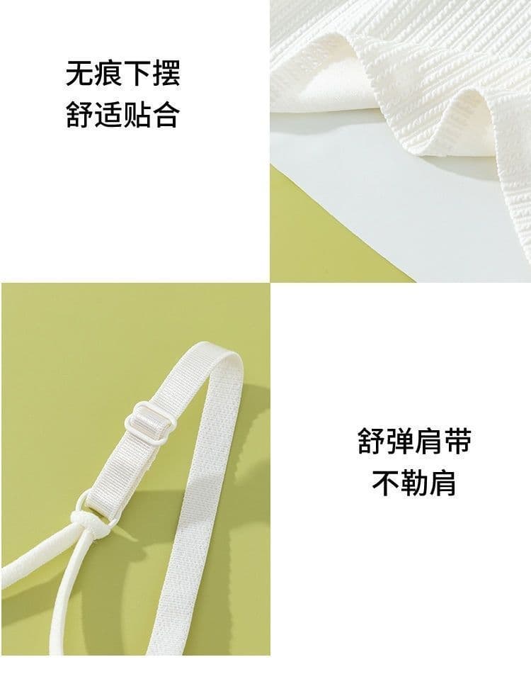 단색 캐미솔 인사이드 가져 가라. 외출용 여름 롱 코트 표지 배 몸매 가꾸기 다용도 만나는 맨위 상세 이미지 19
