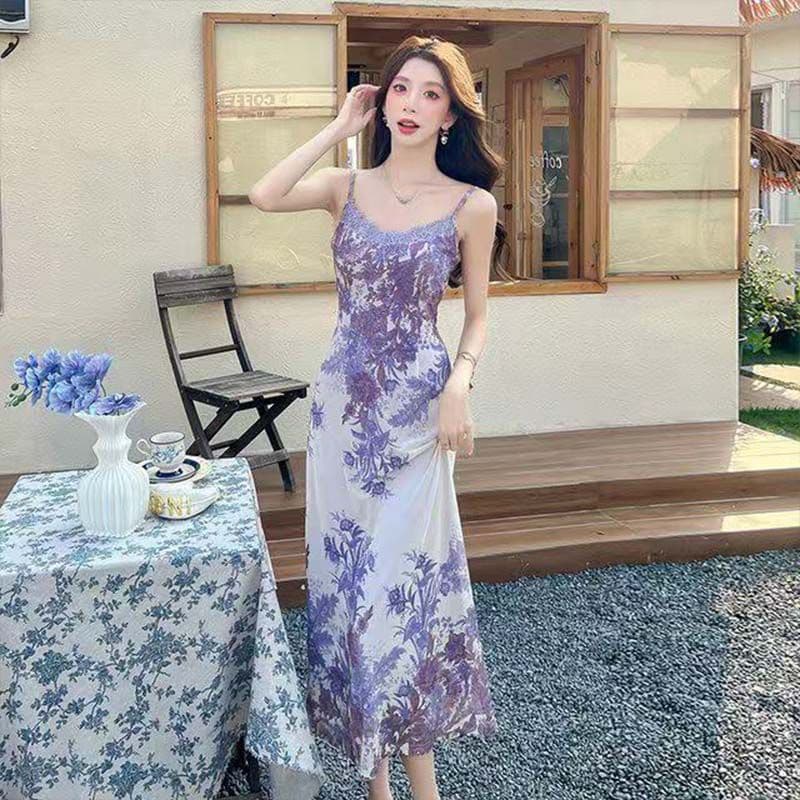 오즈의 마법사 마이크로 지방 mm 새로운 중식 꽃 슬립 드레스 오픈 가디건 빅 사이즈 세트 그룹 이미지 5
