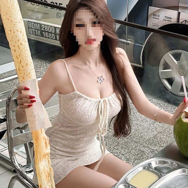 26 년 여름 새로운 순수한 욕망 레트로 휴가 슬립 여성 드레스 허리 수축 몸매 가꾸기 슬림해 보이는 베이지 색 미니 스커트 트렌디