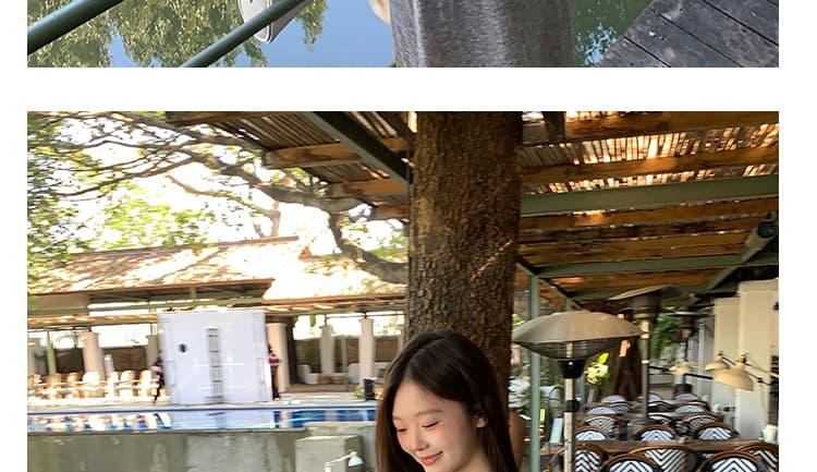 지금 2026 봄 여름 새로운 느긋한 바람 니트 루즈핏 품격 투피스 세트 임산부 반신 치마 세트 3종 세트 상세 이미지 43