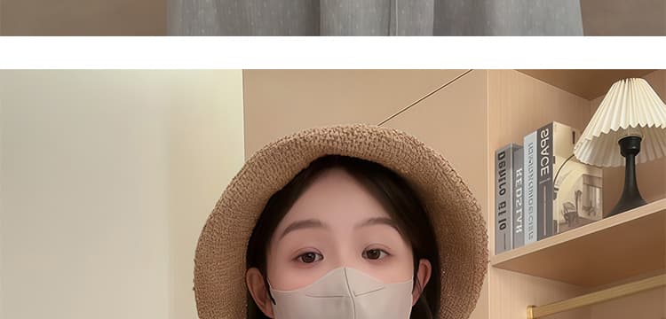 지금 2026 여름 출산 착용 얕은 베스트 얇은 스타일 조끼 티셔츠 투피스 세트 루즈핏 표지 고기 슬림해 보이는 반신 스커트 상세 이미지 66