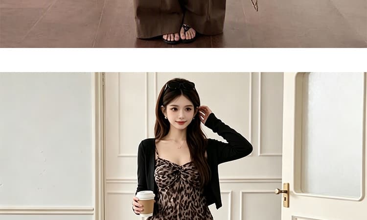 지금 이른 가을 출산 착용 3종 세트 매운맛 엄마 섹션 2026 인터넷 유명인 섹션 임신 기간 착용 가져 가라. 빅 사이즈 세트 와이드 레그 팬츠 상세 이미지 18
