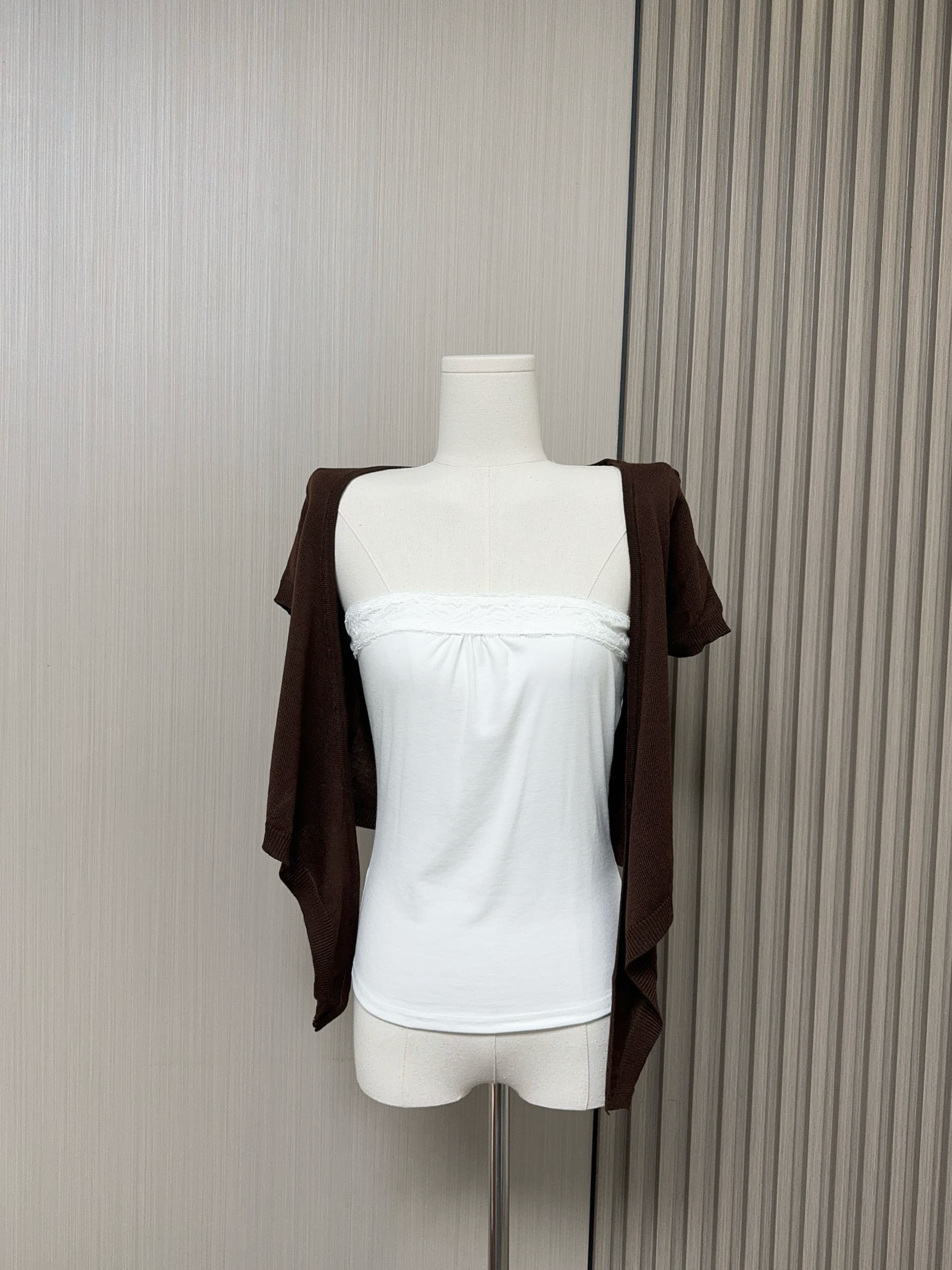 yolo shop 빛 연 주간 접시 라이 경기 서울 한 부서 순수한 욕망 센스 패치워크 레이스 화이트 닦아내 라. 가슴 안쪽 가져 가라. 슬립 상세 이미지 4