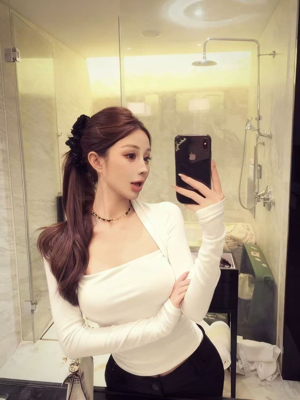 연삭 털 사람들 면 보온 광장 칼라 기본 셔츠 여성 가을 인사이드 가져 가라. 몸매 가꾸기 슬림해 보이는 인사이드 가져 가라. 만나는 긴팔 티셔츠 상세 이미지 15