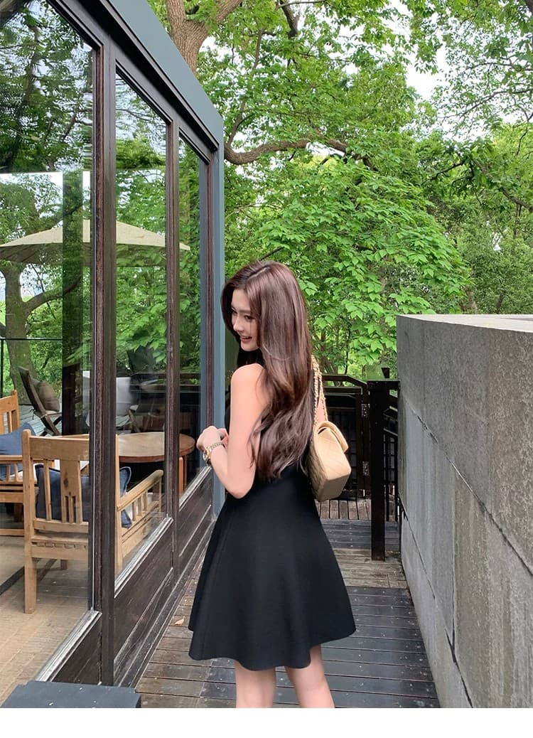 jamais vu Jiao 럭셔리 비싼 비싼 안감 피부 화이트 꼬집기 허리 좋은 핏 스타일 디스플레이 높음 표지 대리인 우유 높음 폭탄 드레스 상세 이미지 5