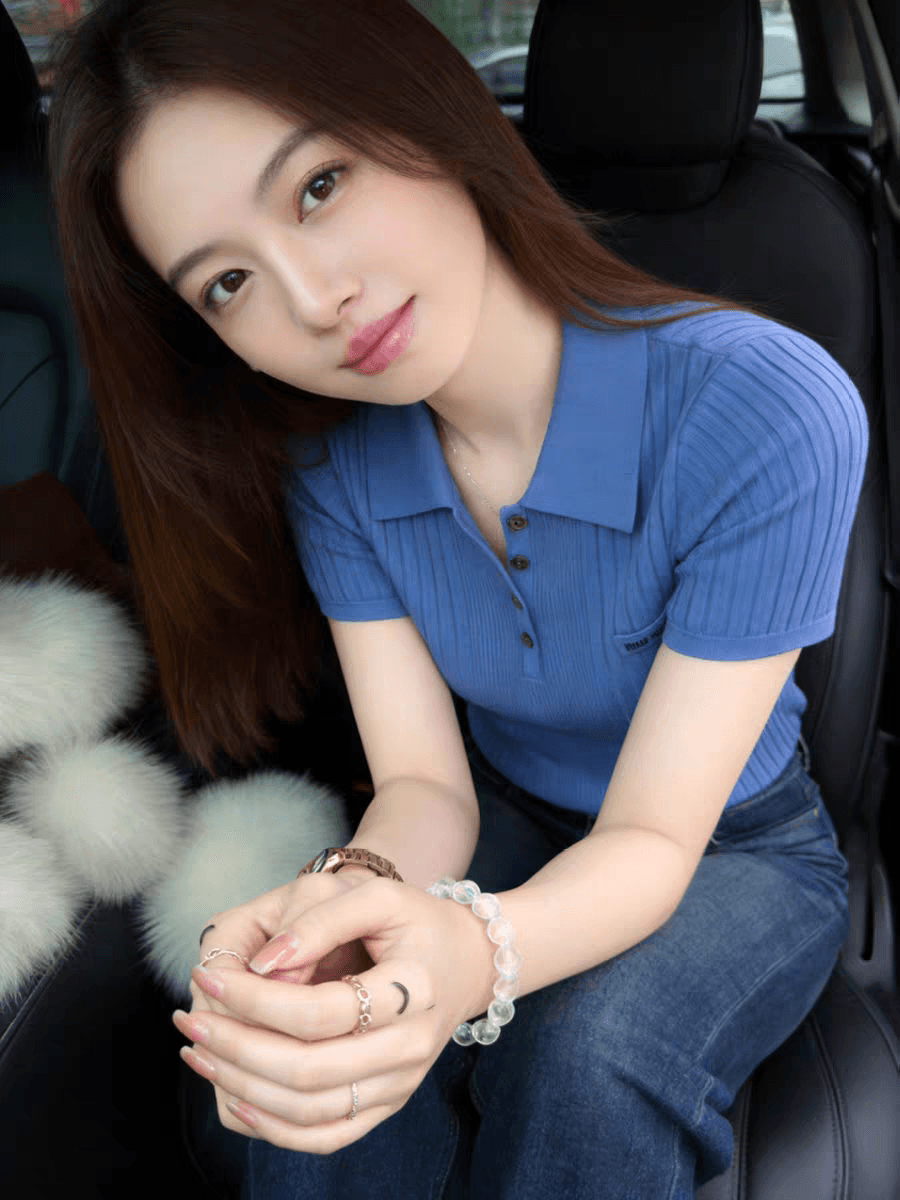 톰 글 래 원인 블루 맨위 여성 여름 2026 자이언트 잘 생긴 한 부서 튀김 거리 고유 한 아름다운 polo 슬림해 보이는 반팔 티셔츠 상세 이미지 3