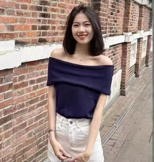 새로운 품격 부드러운 다용도 오프숄더 니트 작은 셔츠 상세 이미지 15