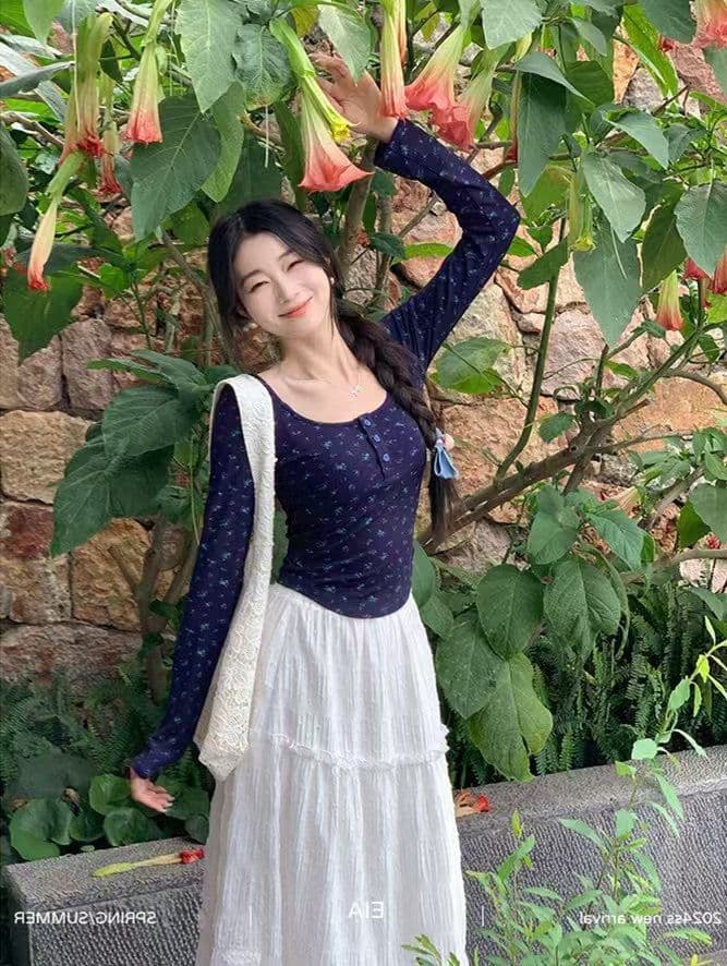 연삭 털 긴팔 봄 가을 2026 새로운 라운드 넥 기본 셔츠 인사이드 가져 가라. 순면 낮은 네크라인 봄 맨위 상세 이미지 9
