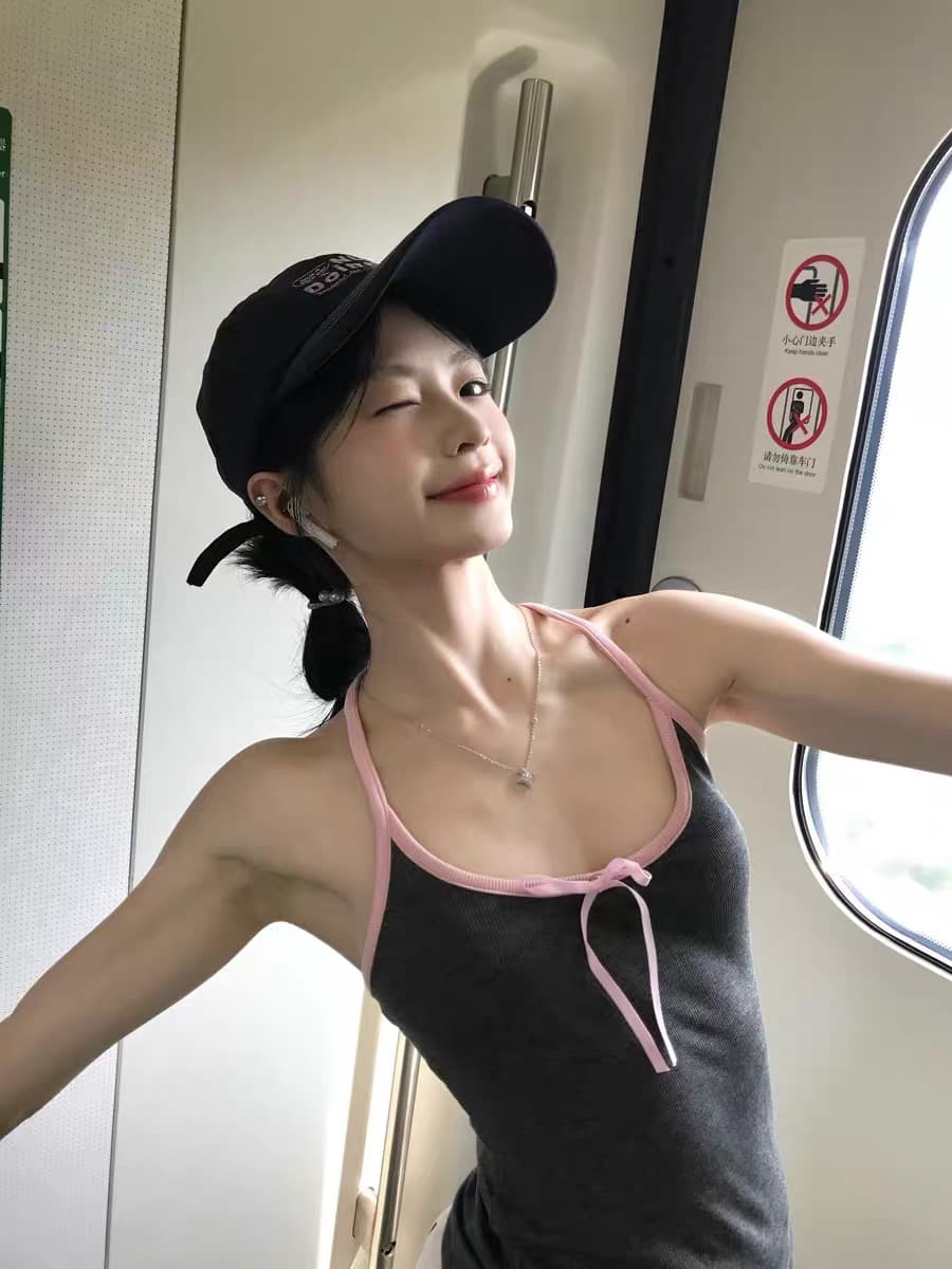 나만의 것을 가져와 라. 가슴 패드 배색 단어 슬립 일상 다용도 슬림해 보이는 하느님 섹션 상세 이미지 3