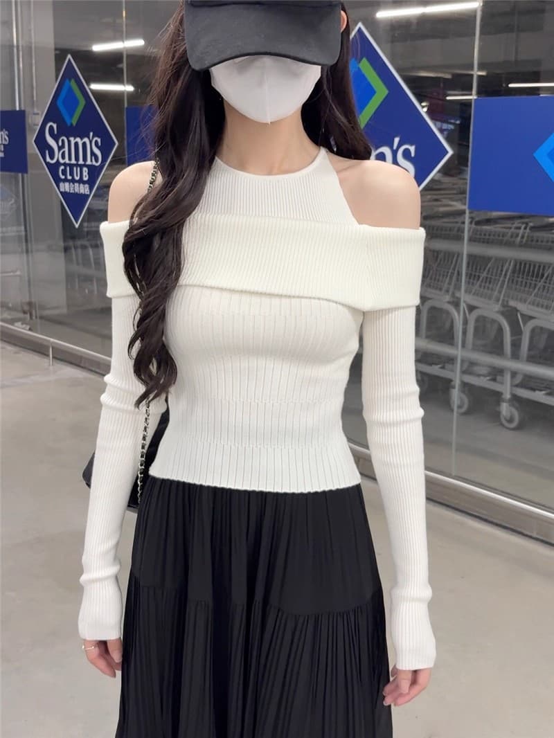 2026 한국 chic 이른 봄 디자인 센스 페이크 레이어드 몸매 가꾸기 슬림해 보이는 털 셔츠 상세 이미지 6