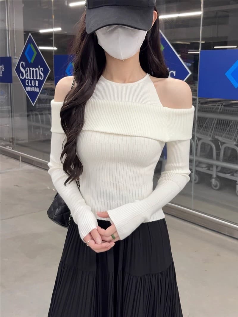 2026 한국 chic 이른 봄 디자인 센스 페이크 레이어드 몸매 가꾸기 슬림해 보이는 털 셔츠 상세 이미지 7