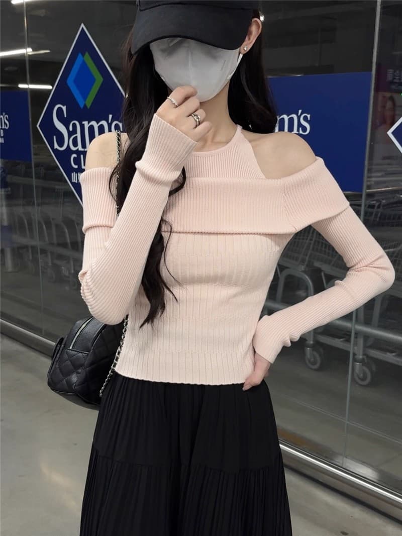 2026 한국 chic 이른 봄 디자인 센스 페이크 레이어드 몸매 가꾸기 슬림해 보이는 털 셔츠 상세 이미지 10