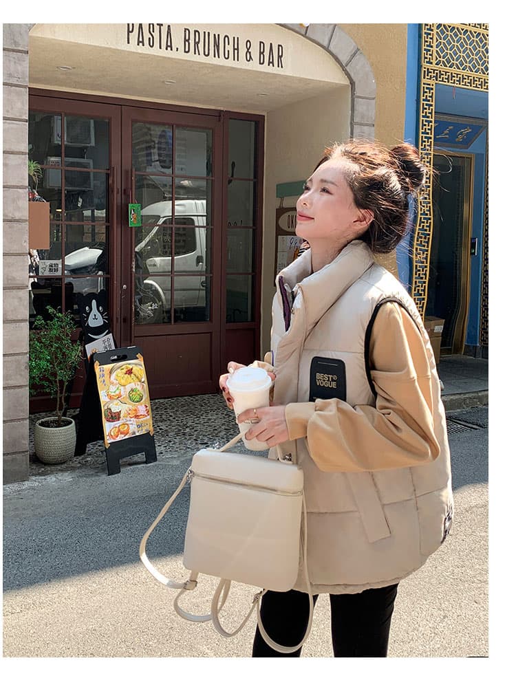 2026 새로운 양면 착용 모피 베스트 체크무늬 질감 환경 보호 모피 재킷 디자인 센스 다용도 가을 겨울 맨위 상세 이미지 13
