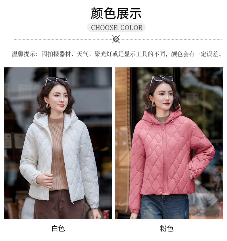 실사 빅 사이즈 면 의류 통통한 여동생 겨울 새로운 한국 스타일 루즈핏 두꺼운 패딩 재킷 작은 키 면 옷 상세 이미지 9