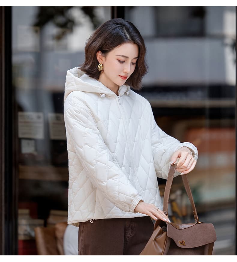 실사 빅 사이즈 면 의류 통통한 여동생 겨울 새로운 한국 스타일 루즈핏 두꺼운 패딩 재킷 작은 키 면 옷 상세 이미지 32