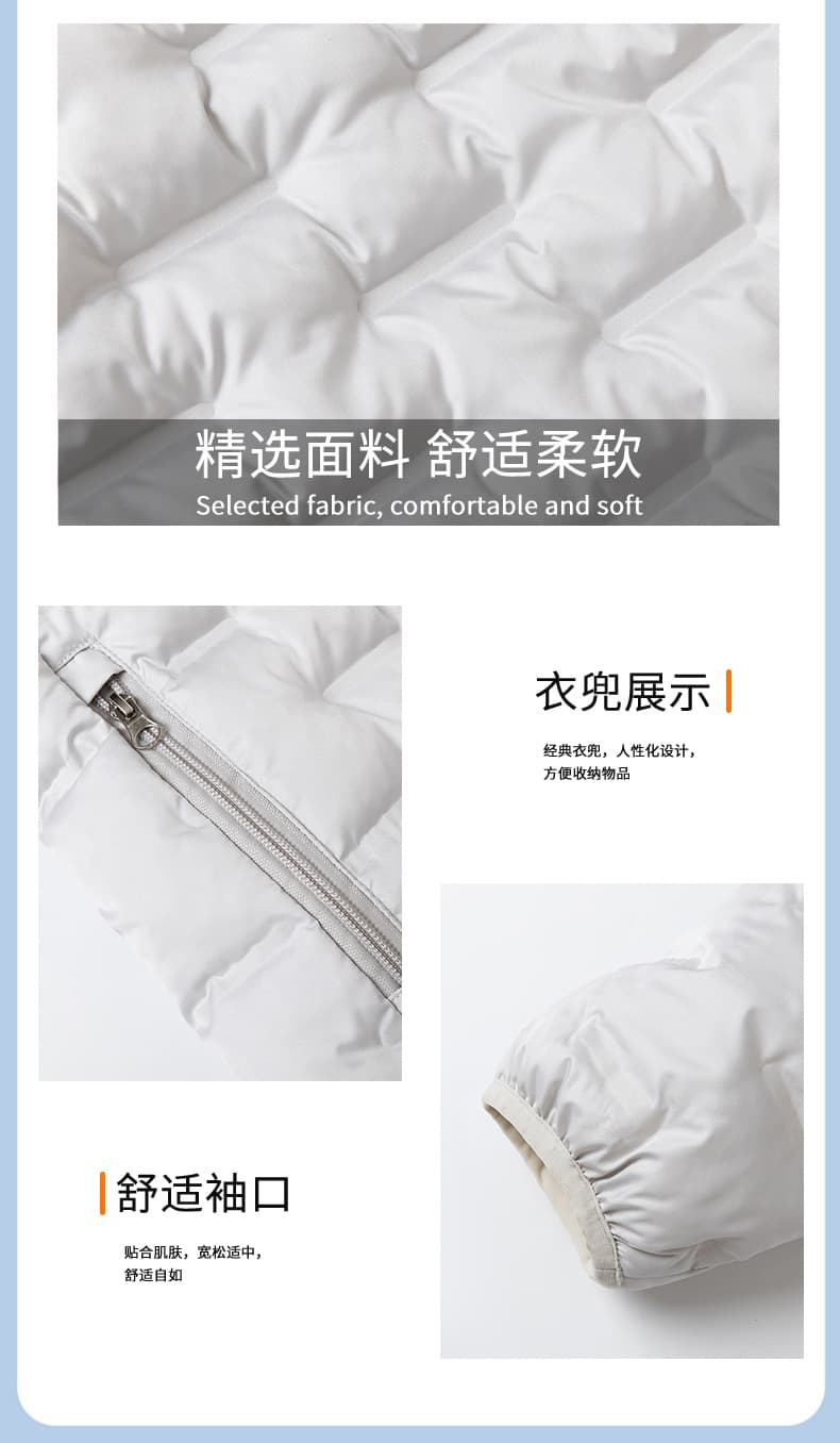 실사 빅 사이즈 면 의류 통통한 여동생 겨울 새로운 한국 스타일 루즈핏 두꺼운 패딩 재킷 작은 키 면 옷 상세 이미지 4