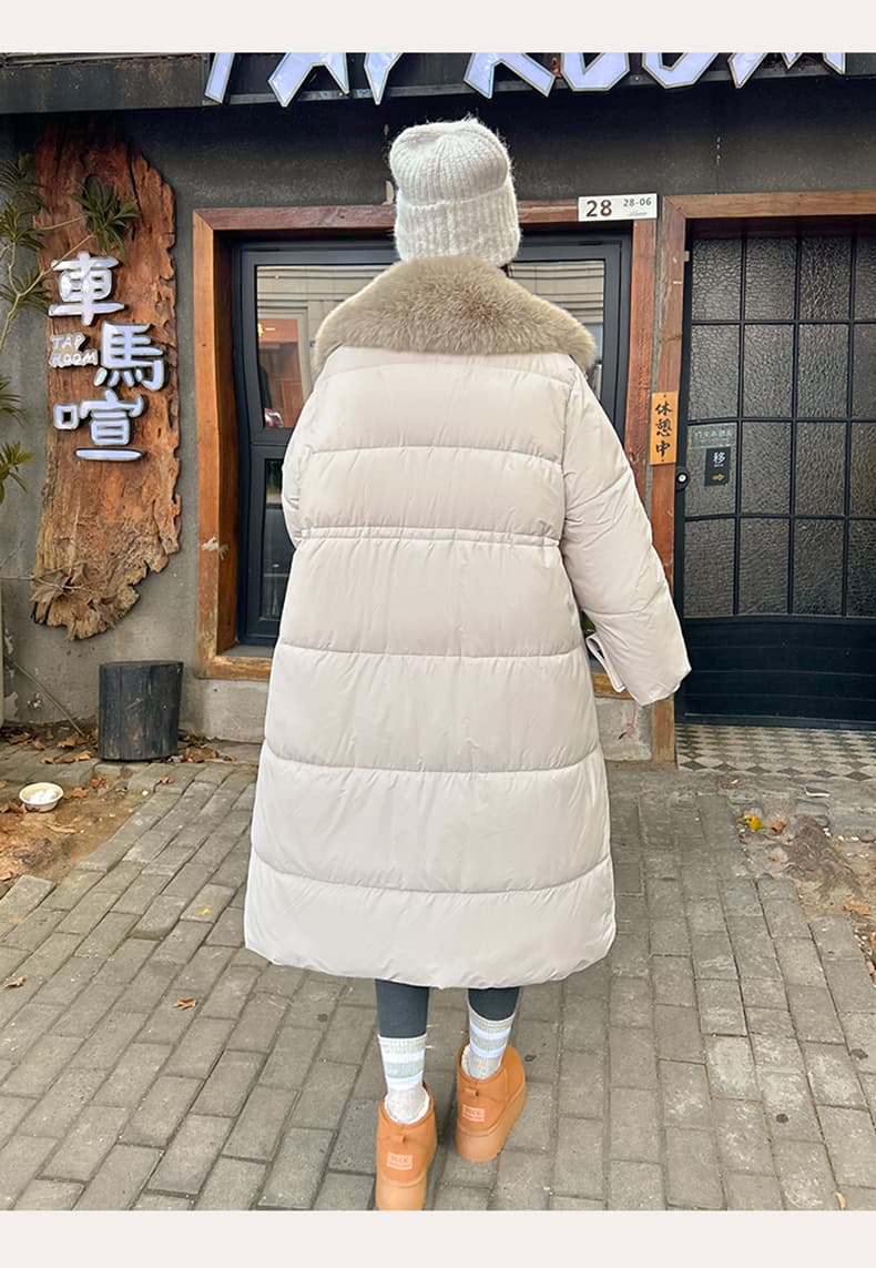 빅 사이즈 여성 의류 겨울 2026 새로운 면 의류 재킷 중 섹션 디자인 센스 패션 다용도 루즈핏 면 의류 상세 이미지 17
