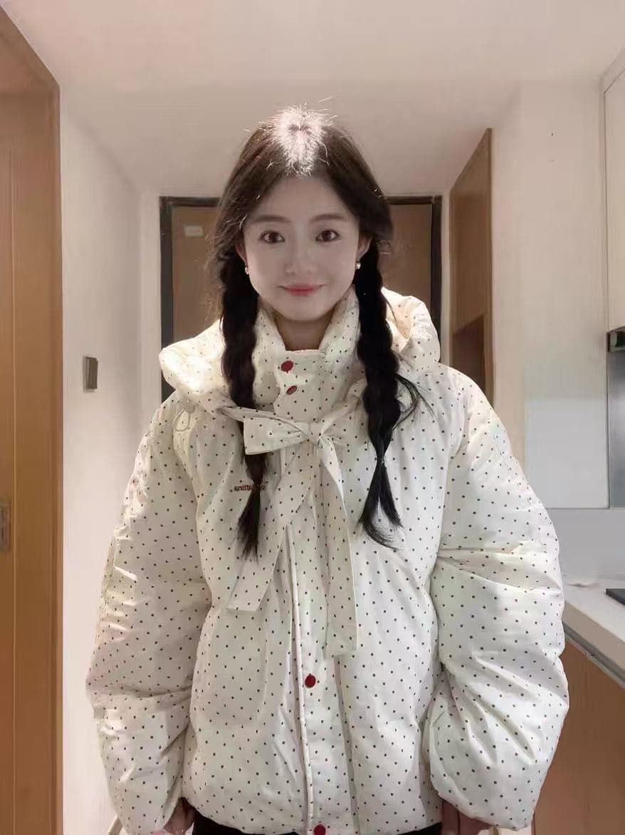 실사 빅 사이즈 면 의류 통통한 여동생 겨울 새로운 한국 스타일 루즈핏 두꺼운 패딩 재킷 작은 키 면 옷