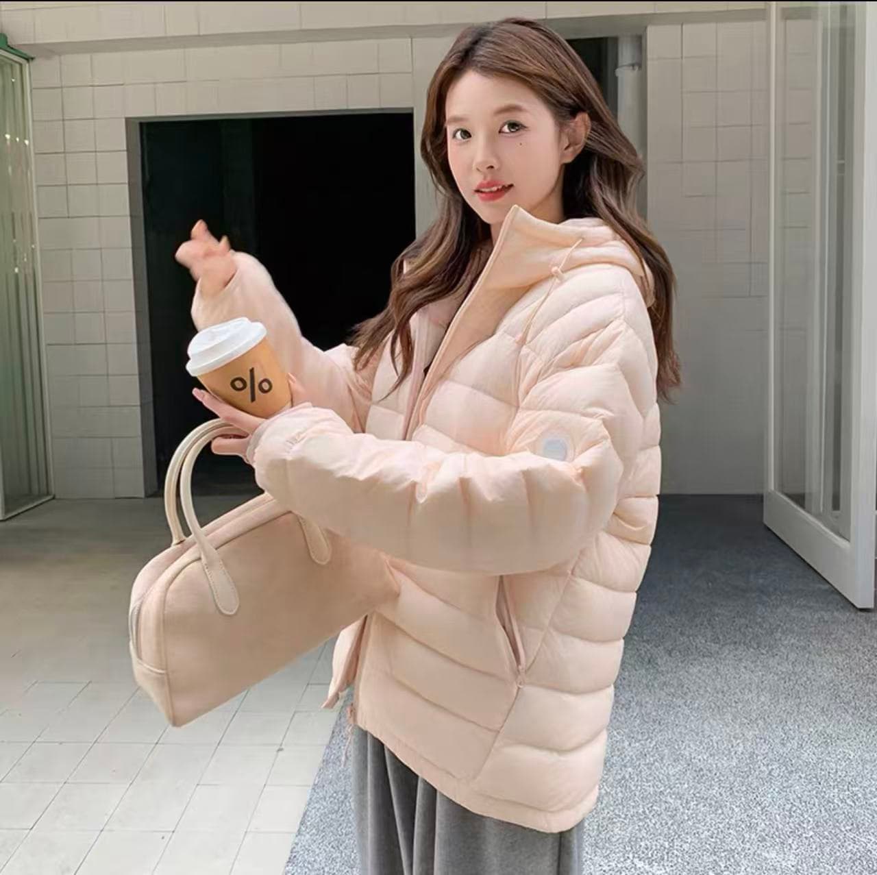 실사 빅 사이즈 면 의류 통통한 여동생 겨울 새로운 한국 스타일 루즈핏 두꺼운 패딩 재킷 작은 키 면 옷 상세 이미지 7