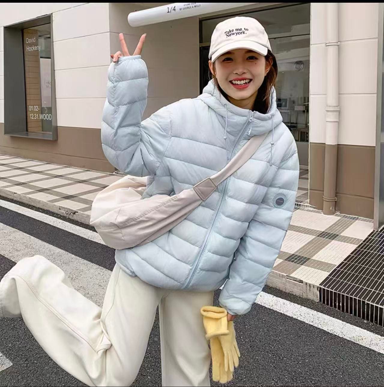 실사 빅 사이즈 면 의류 통통한 여동생 겨울 새로운 한국 스타일 루즈핏 두꺼운 패딩 재킷 작은 키 면 옷 상세 이미지 9