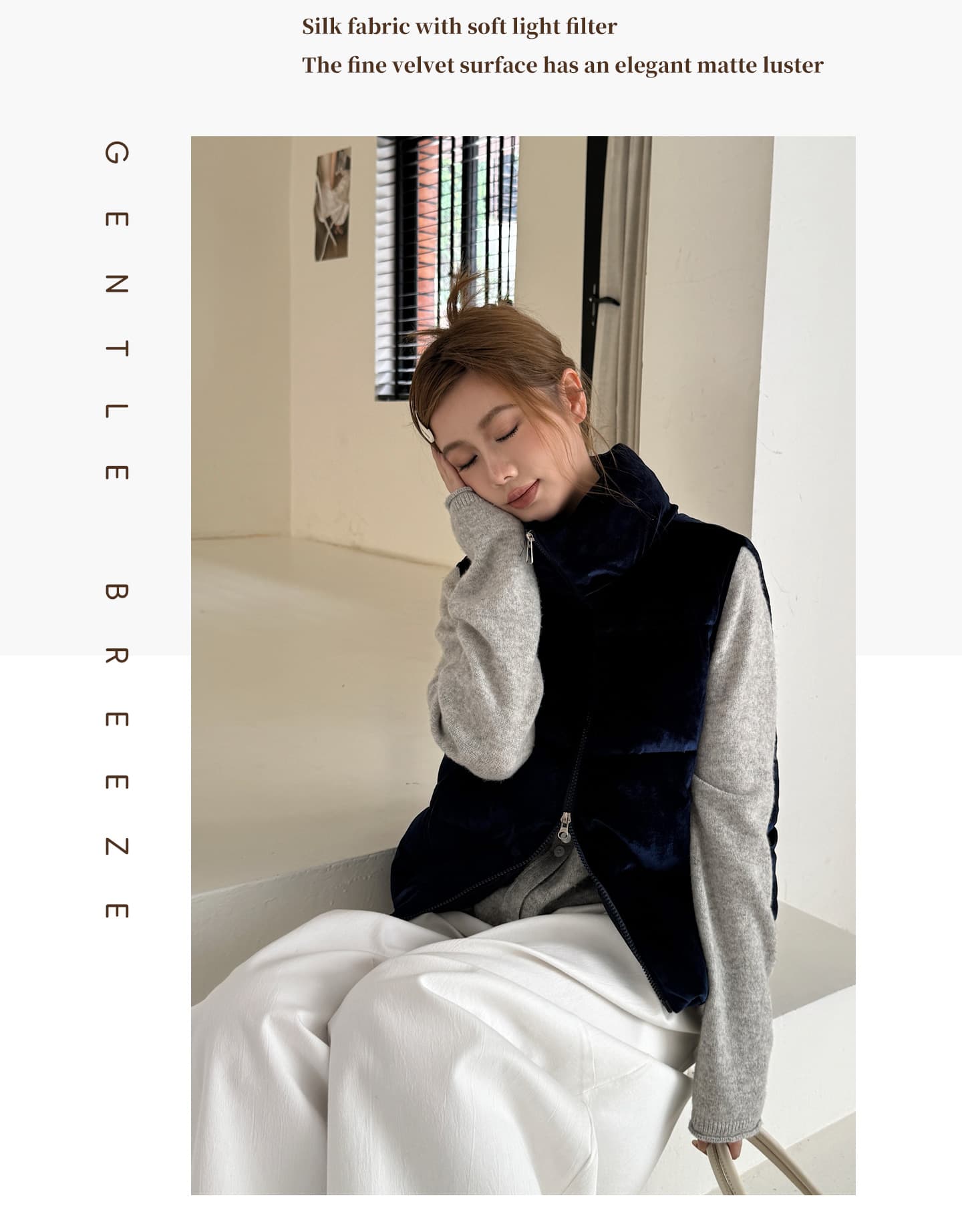 면 베스트 여성 코트 가을 겨울 2026 새로운 패션 쇼트 스타일 외출용 두꺼운 스탠드 칼라 민소매 조끼 조끼 상세 이미지 27