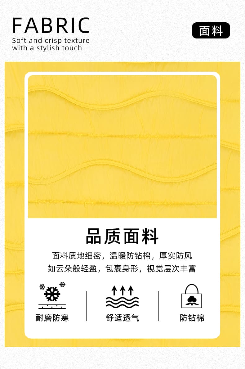 면 베스트 여성 코트 가을 겨울 2026 새로운 패션 쇼트 스타일 외출용 두꺼운 스탠드 칼라 민소매 조끼 조끼 상세 이미지 8
