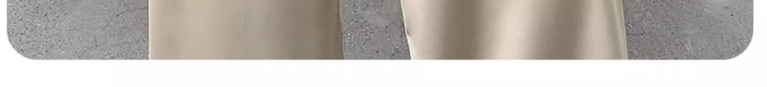 아세트산 바지 아이들 여름 얇은 스타일 2025 새로운 하이웨이스트 도루 센스 캐주얼 자외선 차단 얼음 실크 새틴 와이드 레그 팬츠 어린이 상세 이미지 14