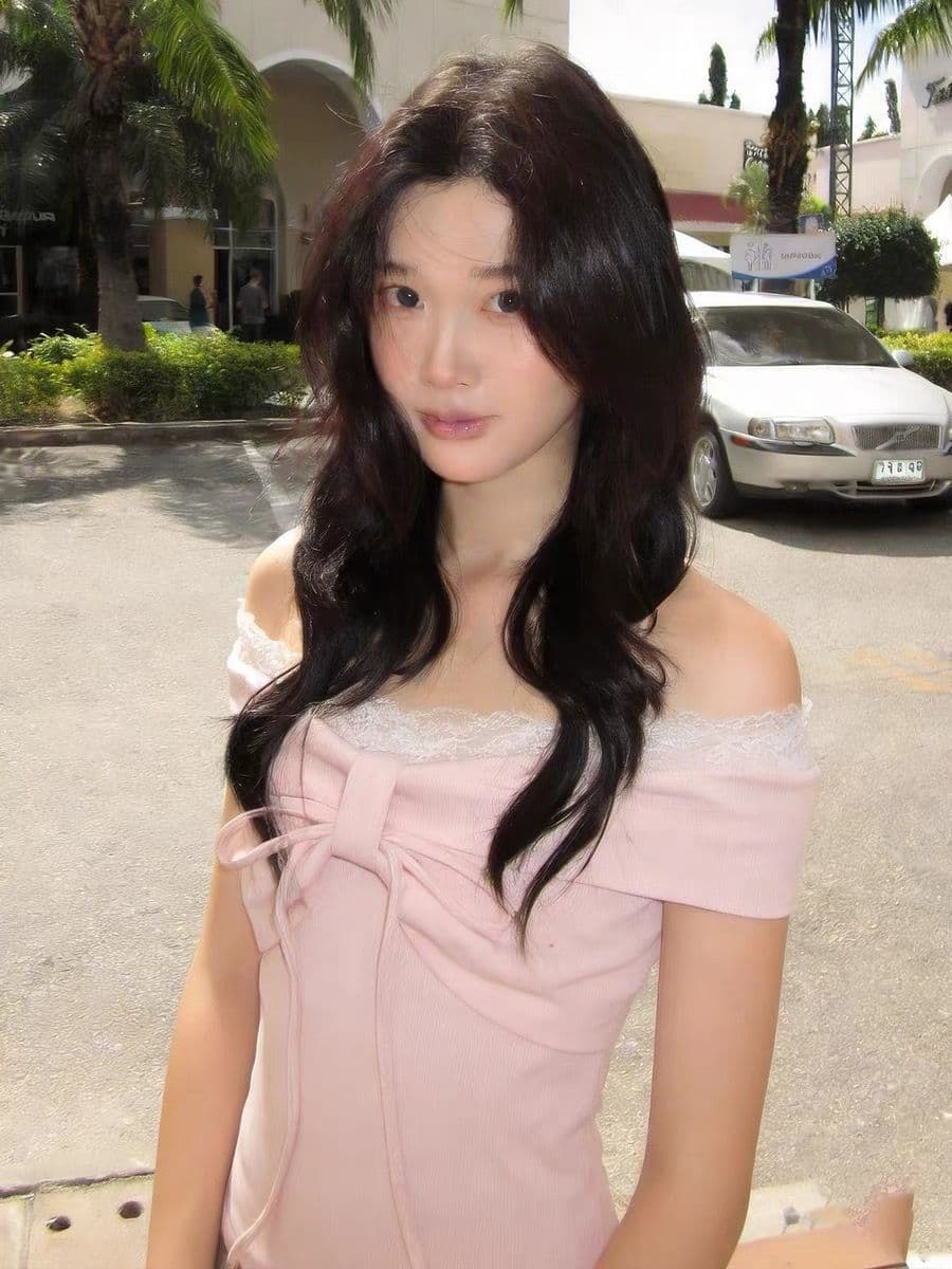 부드러운 바람 한 단어 오프숄더 반팔 티셔츠 여성 여름 2026 새로운 몸매 가꾸기 슬림해 보이는 레이스 달콤한 핫걸 작은 맨위 상세 이미지 5