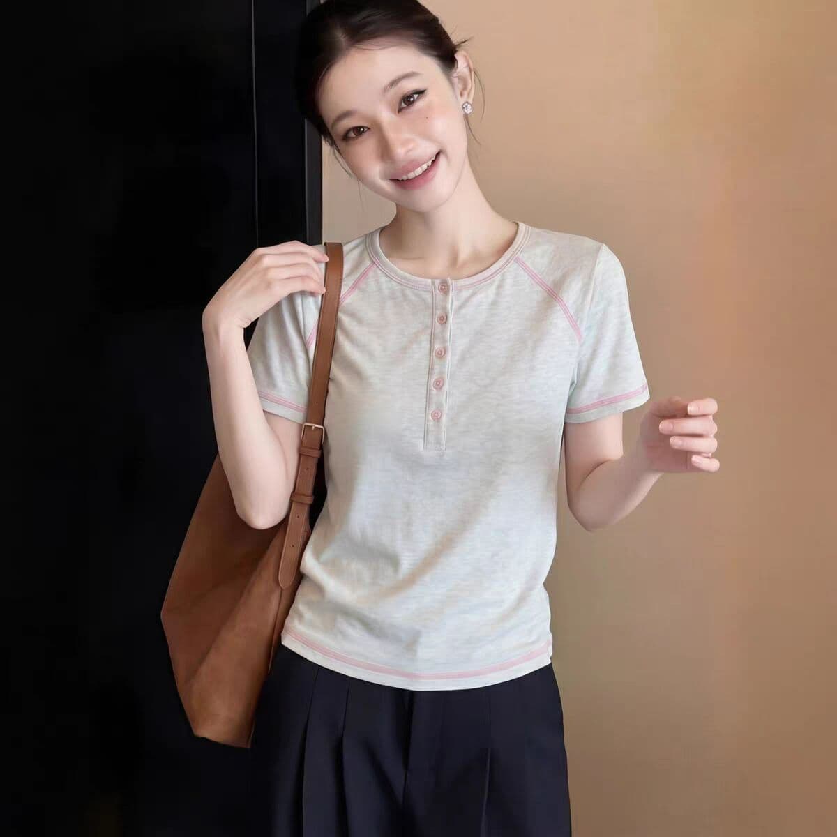 40 면 1 1 오스트리아 세대 서울 220 그램 원본 명중 인터넷 솜씨 슈퍼 잘 생긴 회색 라운드 넥 반팔