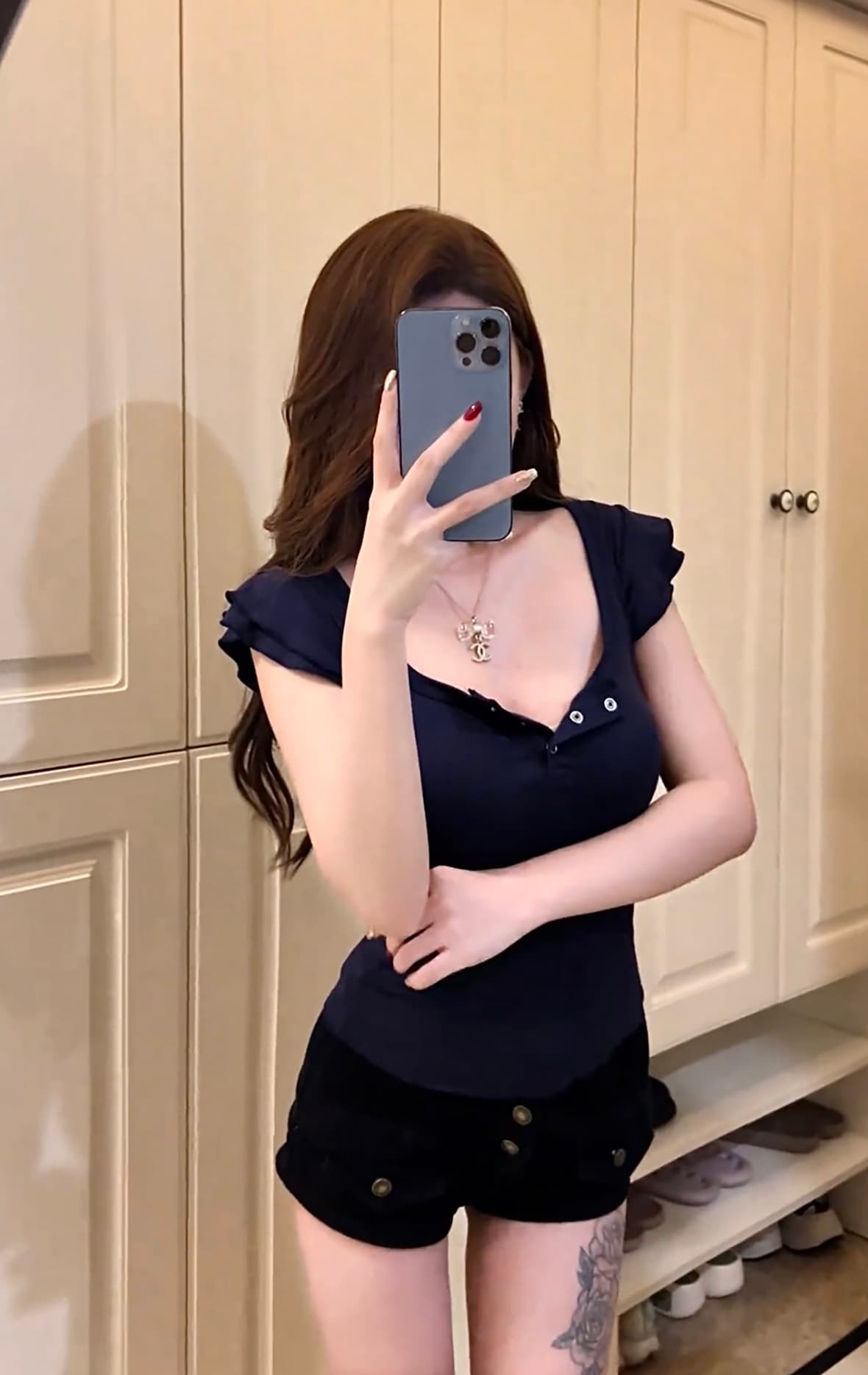 모달 260 그램 원본 것 다양한 착용 법 한 부서 순수한 욕망 작은 날다 소매 긍정적 인 어깨 티셔츠 여성 몸매 가꾸기 맨위 이미지 4