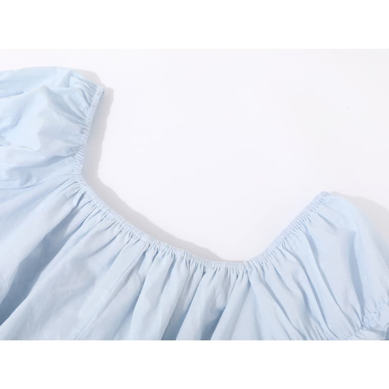학원 스타일 연령 감소 레이스 레이스 디자인 반팔 화이트 여성 셔츠 여름 새로운 한 부서 달콤함 몸매 가꾸기 맨위 상세 이미지 7