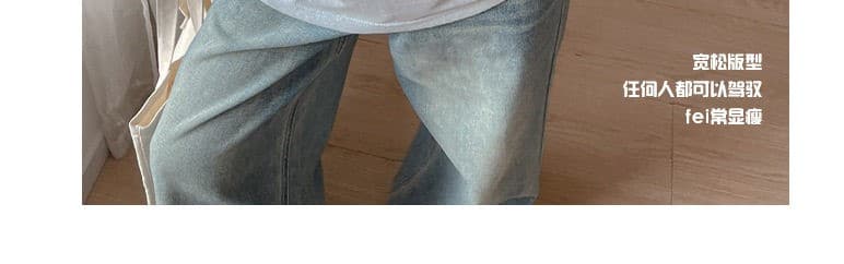 느슨함 센스 V넥 반팔 티셔츠 여성 2026 여름 새로운 얇은 스타일 한국 스타일 루즈핏 느긋한 바람 슬림해 보이는 표지 고기 맨위 상세 이미지 6