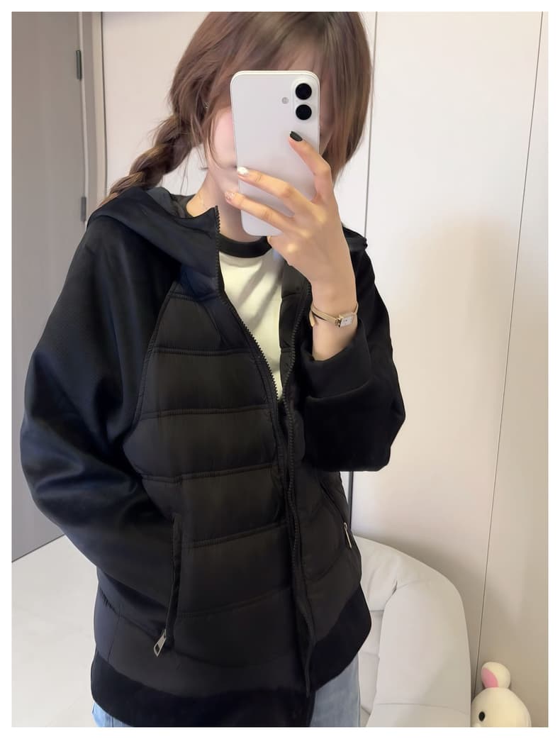 다용도 그레이트 과소 평가 얇은 갈비 살 면 의류 소녀 달콤함 2026 년 가을 겨울 새로운 면 옷 목화 진딧물 재킷 상세 이미지 22