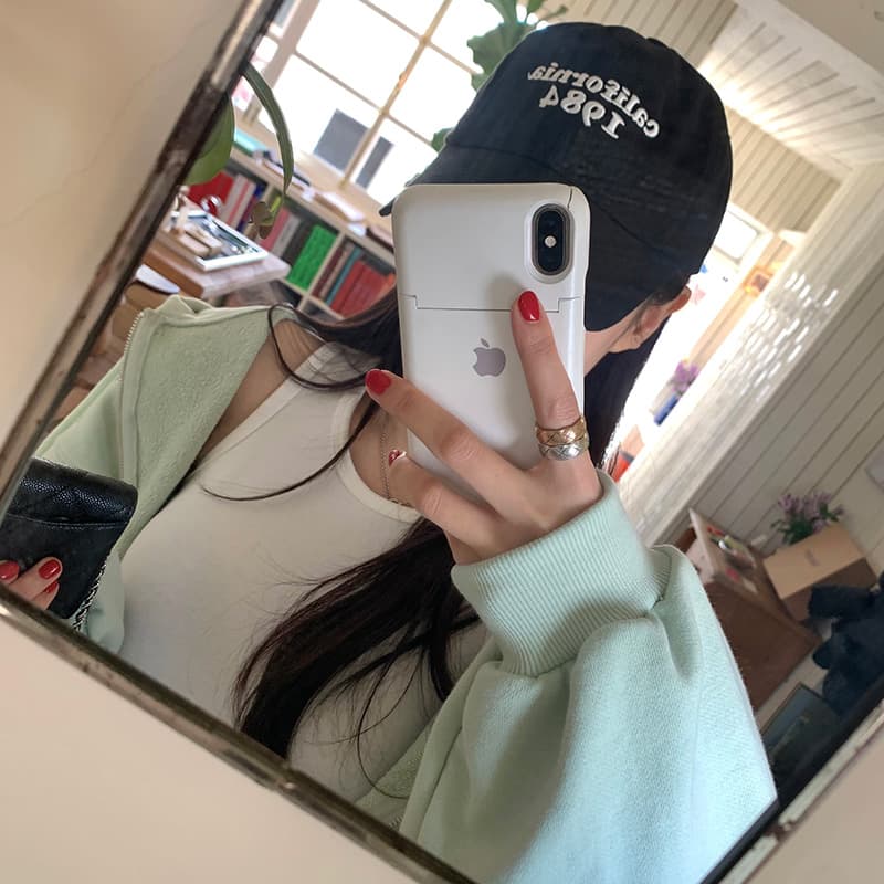 한국 chic 가을 작은 대중 품격 후드 긴팔 쇼트 스타일 후드티 하이웨이스트 레이스업 다용도 넓은 다리 캐주얼 바지 상세 이미지 18