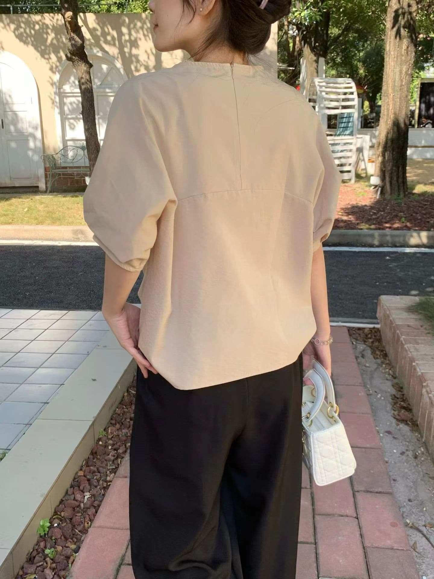 캐주얼 다용도 라운드 넥 풀오버 맨위 상세 이미지 5
