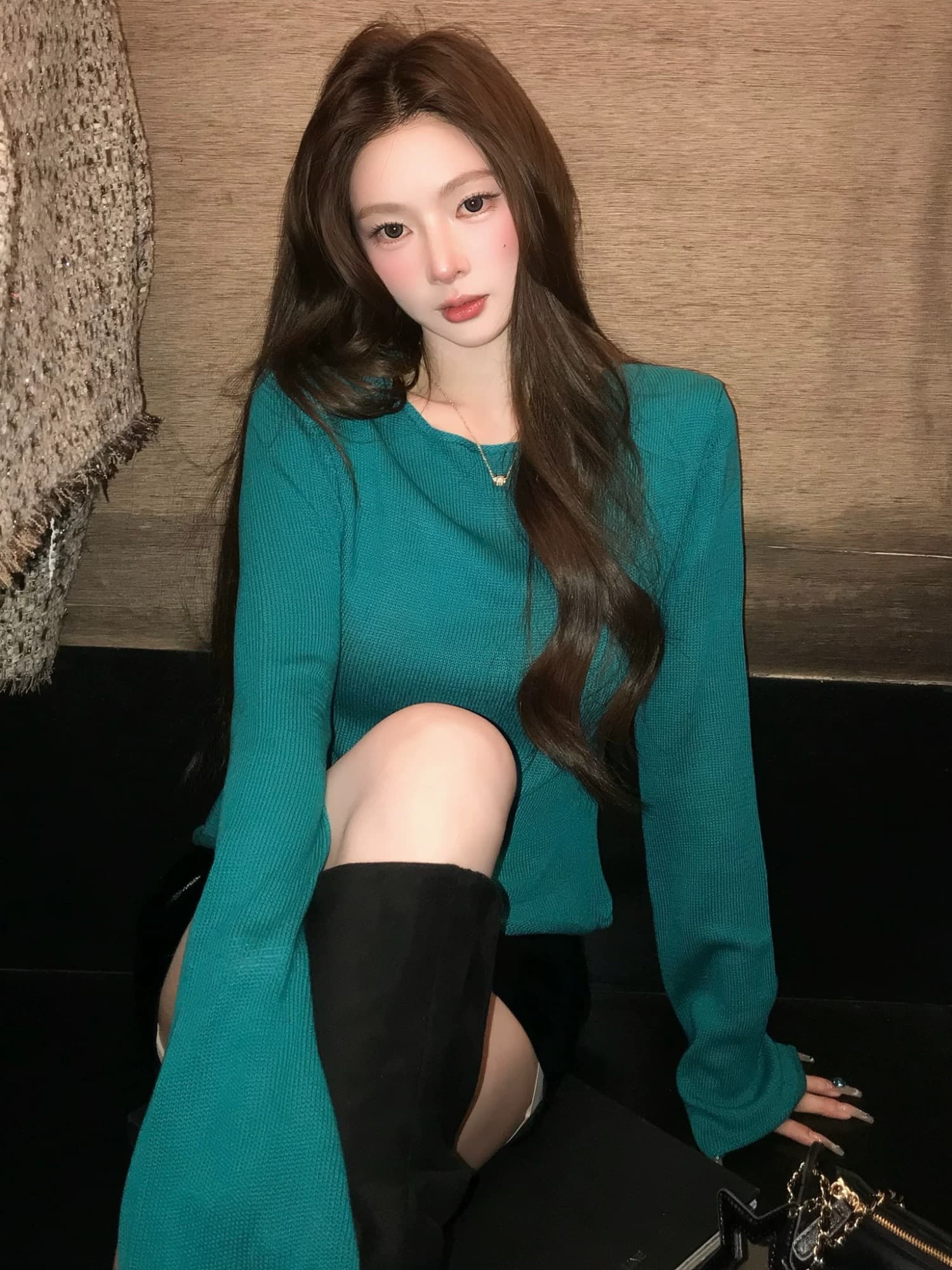 단색 느긋한 바람 긴팔 여성 이른 가을 새로운 2026 프랑스식 느슨함 센스 몸매 가꾸기 슬림해 보이는 재킷 이슬 뼈의 맨위 상세 이미지 1