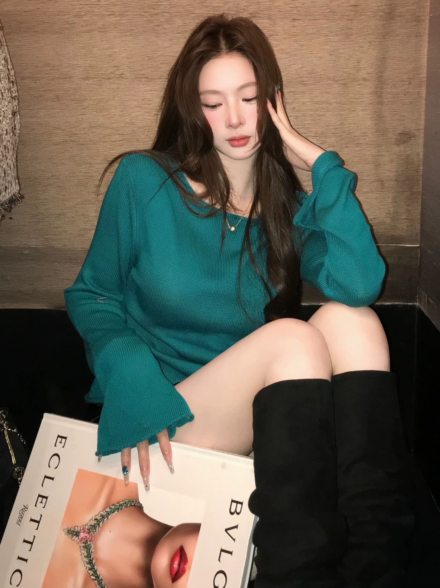 단색 느긋한 바람 긴팔 여성 이른 가을 새로운 2026 프랑스식 느슨함 센스 몸매 가꾸기 슬림해 보이는 재킷 이슬 뼈의 맨위 상세 이미지 14
