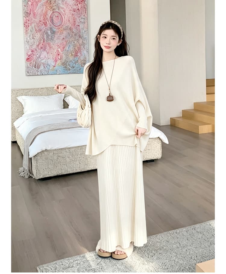 지금 실사 가을 겨울 느긋한 윈디 에디션 스웨터 세트 상세 이미지 27