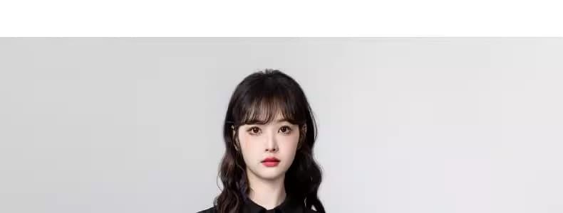검정색 오프숄더 반팔 여성 셔츠 여름 2025 새로운 프랑스식 디자인 센스 프릴 셔츠 인형 셔츠 짧은 맨위 상세 이미지 32