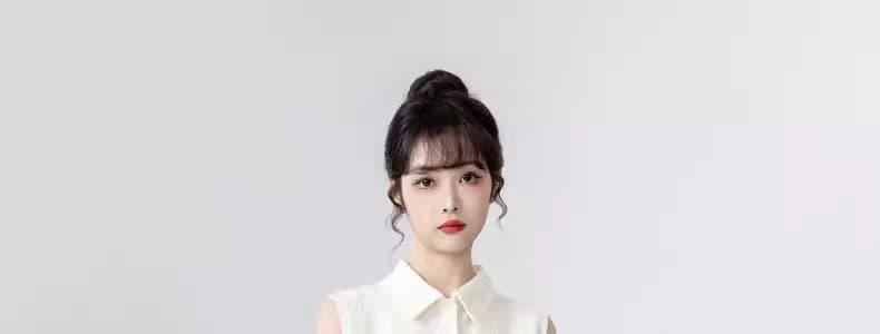 검정색 오프숄더 반팔 여성 셔츠 여름 2025 새로운 프랑스식 디자인 센스 프릴 셔츠 인형 셔츠 짧은 맨위 상세 이미지 61
