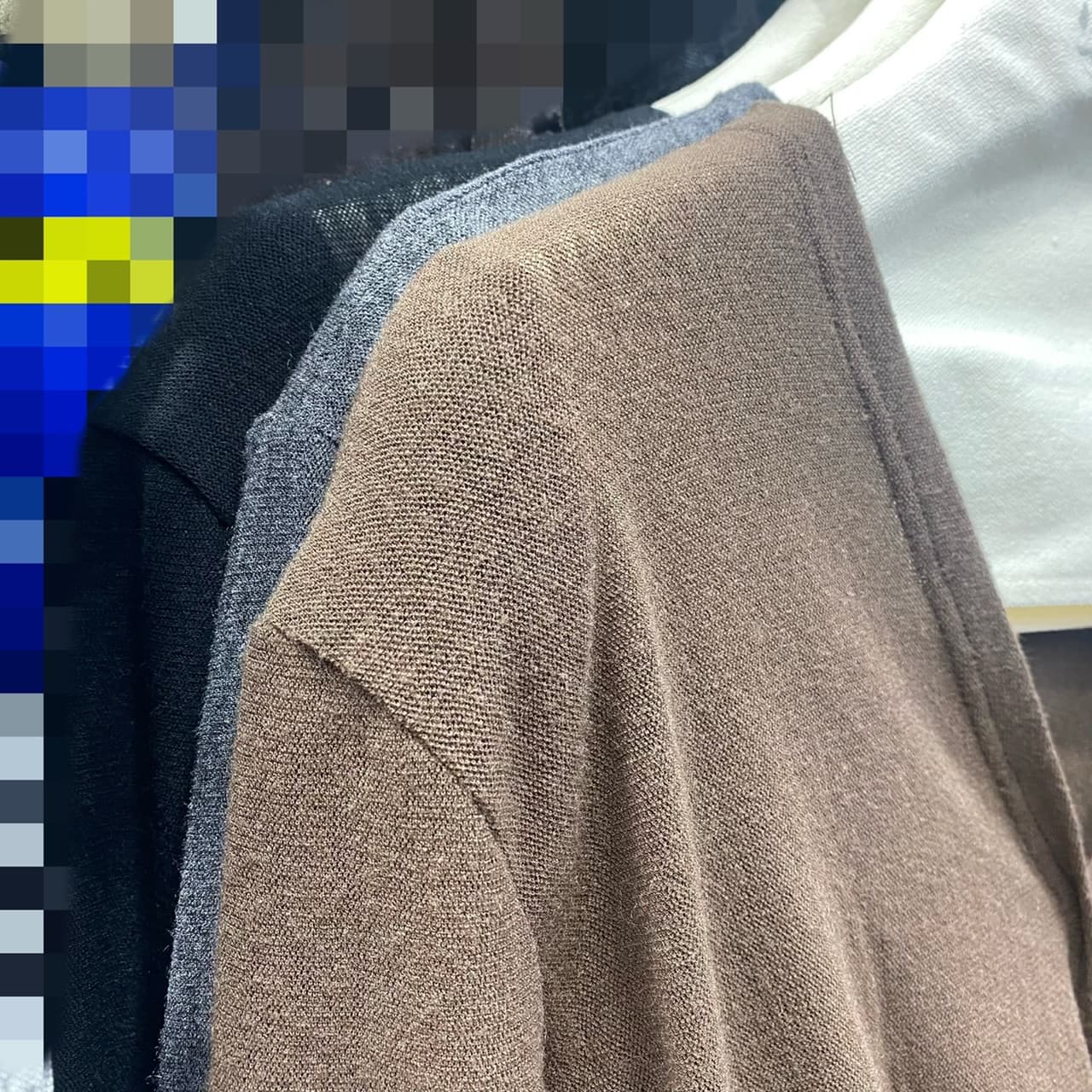 재고 있음 봄 가을 새로운 패션 V넥 긍정적 인 어깨 외국 가스 긴팔 티셔츠 여성 의류 십자가 허리 수축 슬림해 보이는 고급 센스 맨위 상세 이미지 2