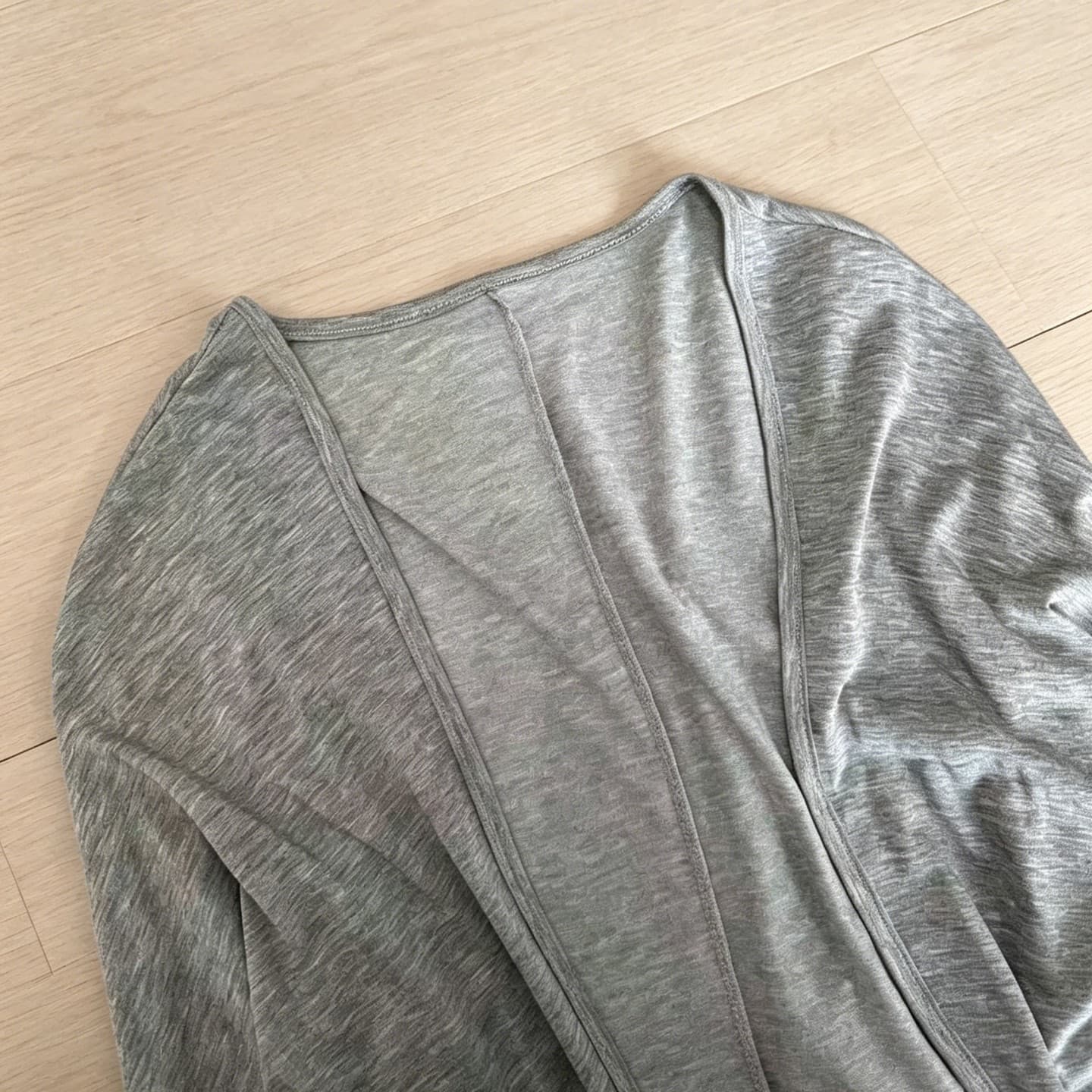 실사 캐주얼 바람 조끼 스택 착용 긴팔 오픈 가디건 스트라이프 반신 스커트 3종 세트 여름 새로운 여성 한 부서 세트 상세 이미지 12