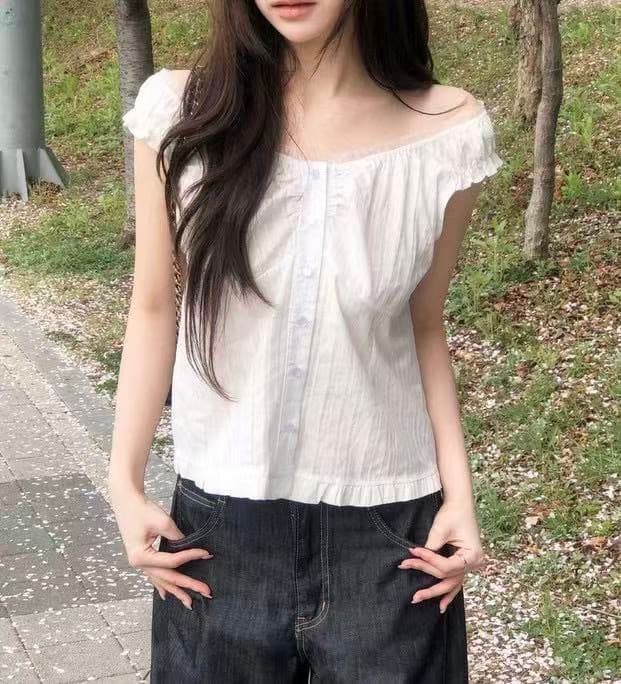 재고 있음 한 부서 chic 달콤함 체크무늬 조끼 여성 셔츠 상세 이미지 19