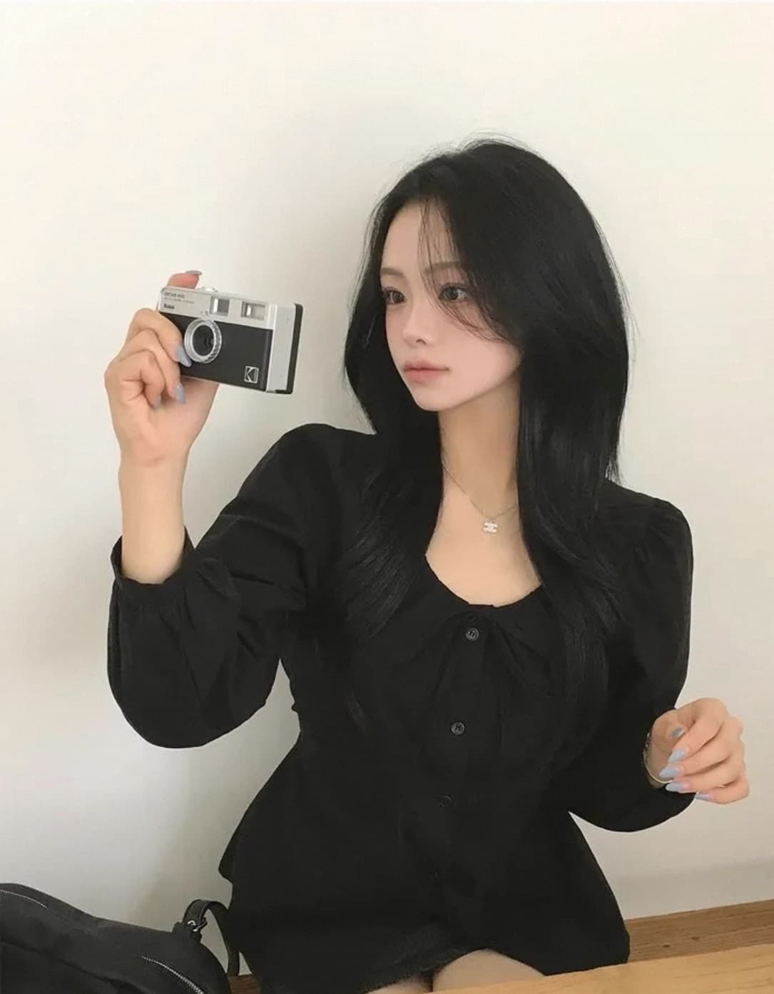 재고 있음 한국 동대문 2026 년 한국 스타일 긴팔 셔츠 다용도 허리 수축 여성 이미지 2