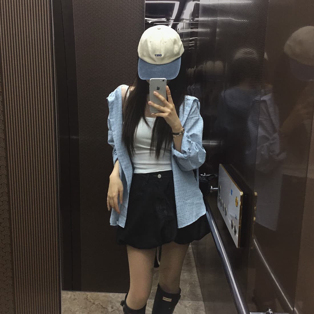 한국 chic 이른 가을 새로운 얇은 스타일 자외선 차단 학원 레트로 체크무늬 느슨함 센스 후드 셔츠 상세 이미지 25