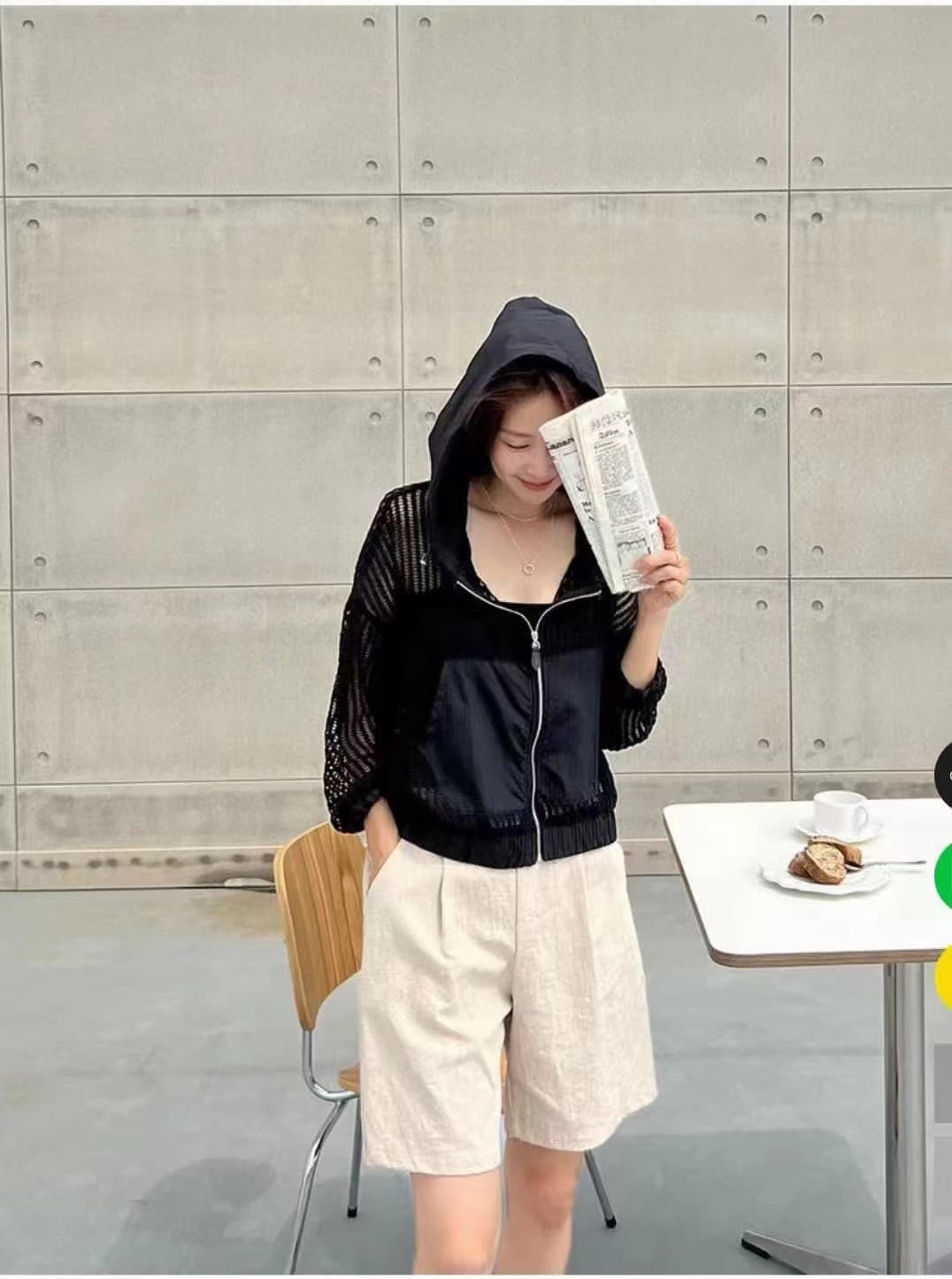 2026 새로운 다용도 캐주얼 짧은 외투 상세 이미지 1